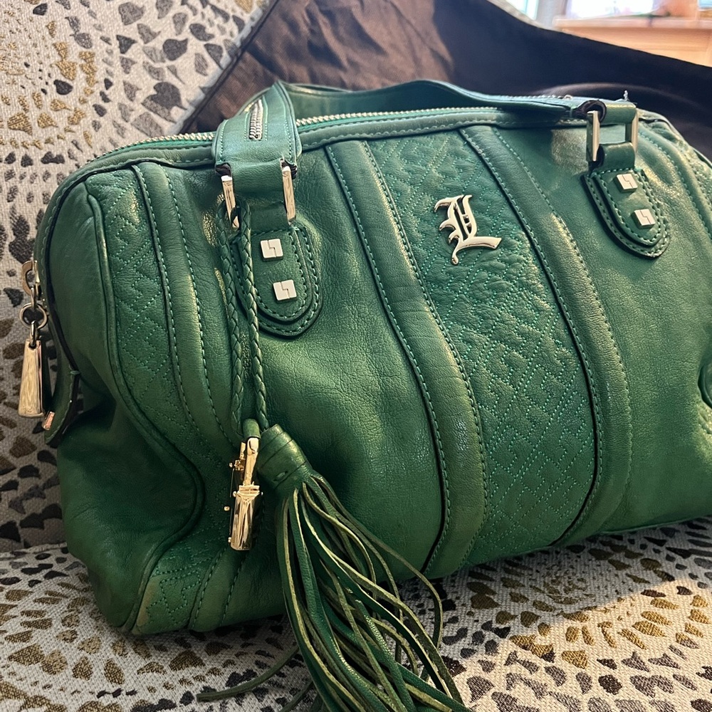 L.A.M.B. Leather Handbag